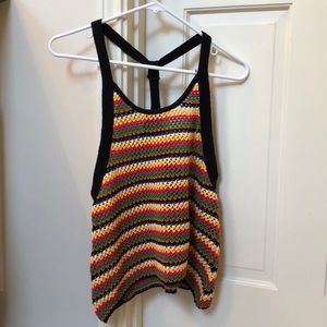 Colorful knit Strap stop